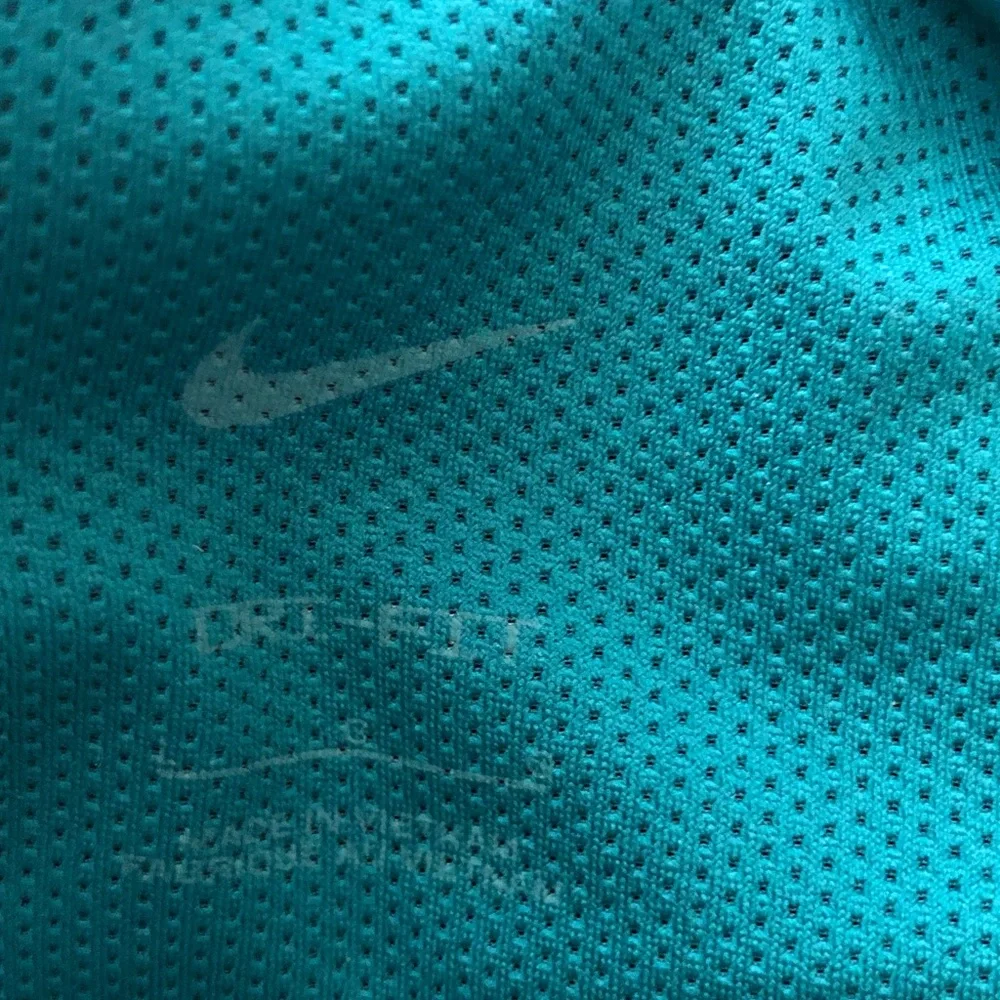 NIKE Yoga Dri-FIT Indy Teal Sports Bra | M